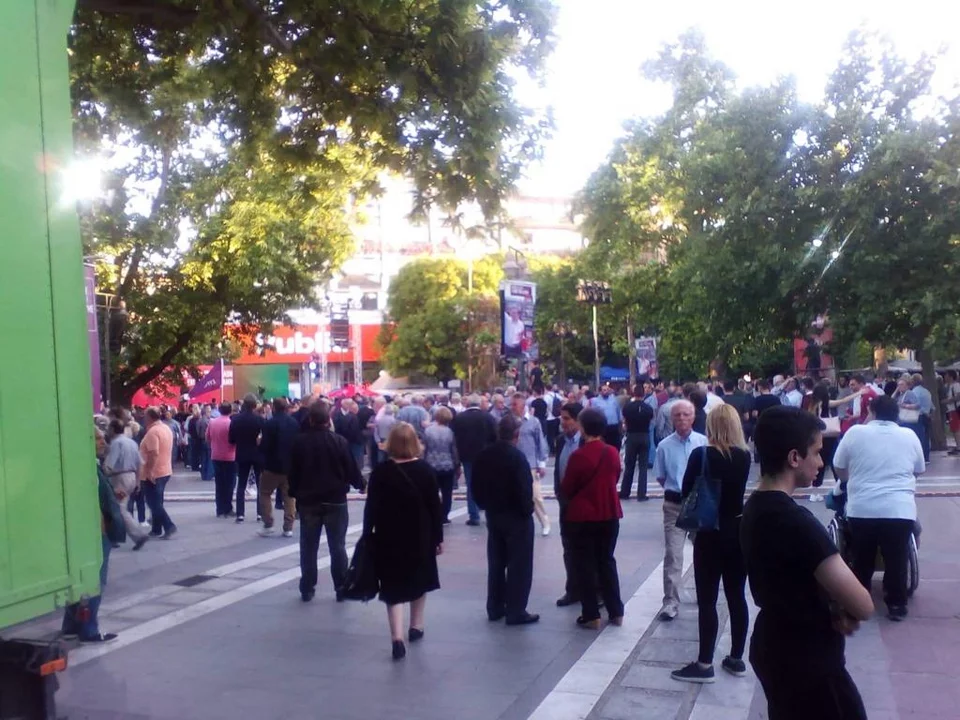 Δεν συγκέντρωσε πολύ κόσμο η ομιλία Τσίπρα