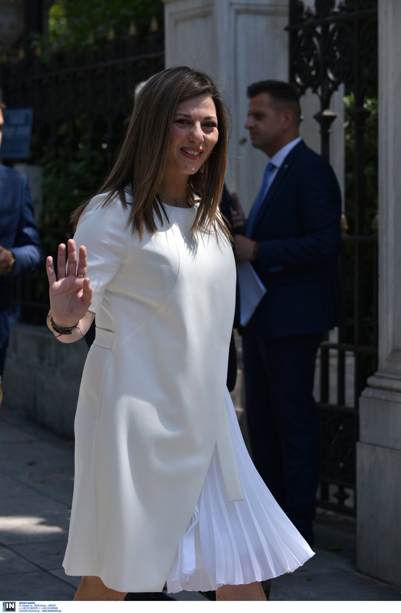 Η υφυπουργός Παιδείας Σοφία Ζαχαράκη