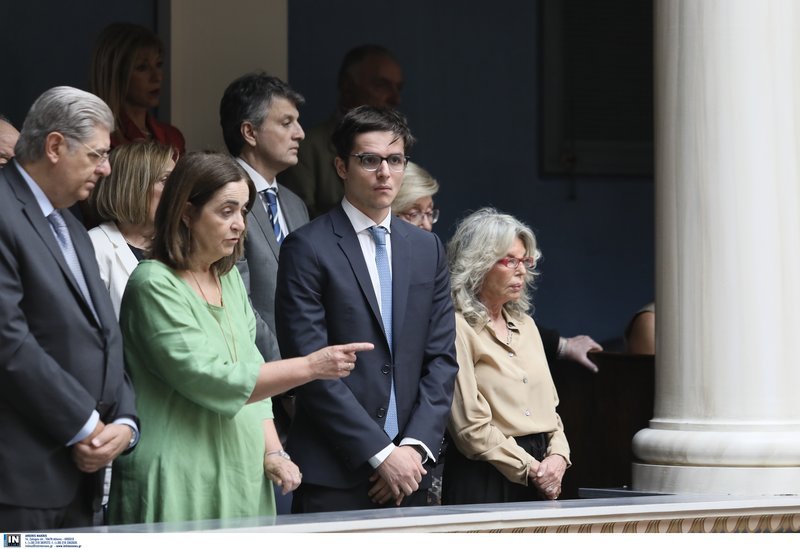 Απόστολος Μαυραγάνης, Κατερίνα Μητσοτάκη, Κωνσταντίνος Μητσοτάκης, Ηβη Γόντικα