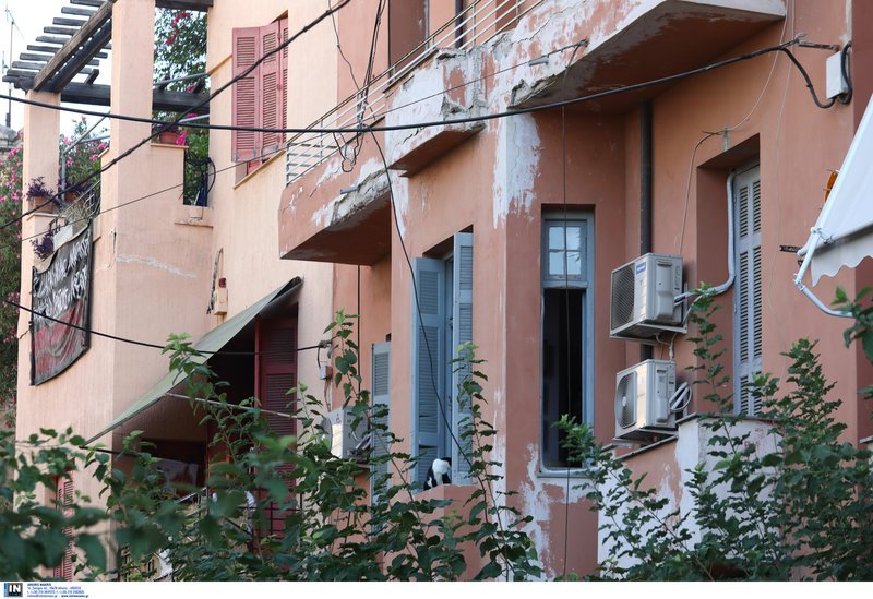 Υπό κατάληψη κτίριο στα Εξάρχεια