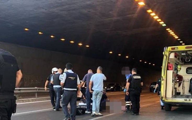 Αίγιο: 41χρονος έπεσε στον αυτοκινητόδρομο από γέφυρα -Φωτογραφία: Patras Times