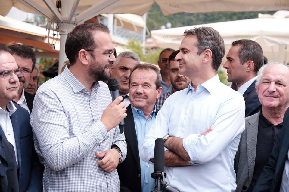 Επίσκεψη του Προέδρου της Νέας Δημοκρατίας Κυριάκου Μητσοτάκη στο Μενίδι Αιτωλοακαρνανίας