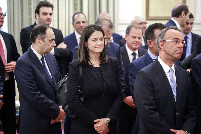 Η υπουργός Παιδείας Νίκη Κεραμέως