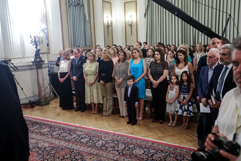 Συγκίνηση την ώρα της ορκωμοσίας