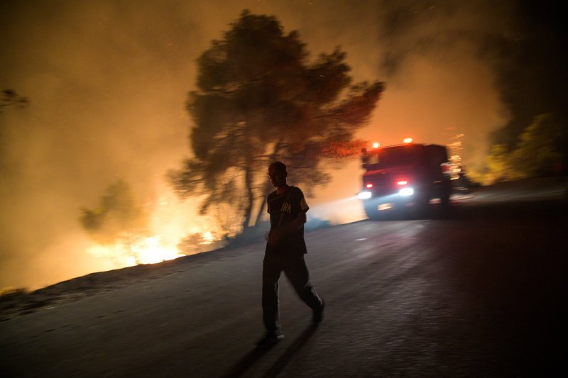 Καπνοί από τη φωτιά
