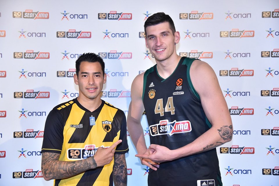 Ο Σέρχιο Αραούχο και ο Ντίνος Μήτογλου