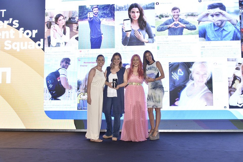 Βράβευση της υποστήριξης influencer για την Ομάδα Προσφοράς ΟΠΑΠ