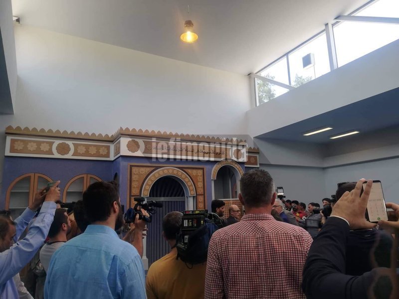 Στιγμιότυπο από το εσωτερικό του Τεμένους