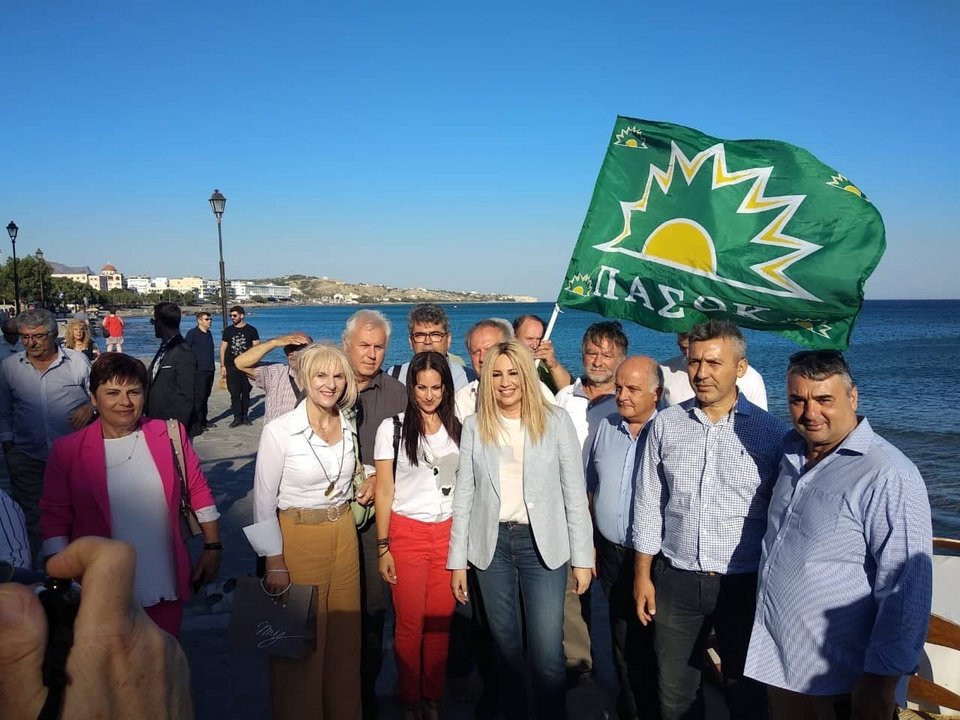 Περιοδεία της Φώφης Γεννηματά στην Κρήτη