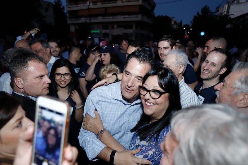 Ο Αδωνις Γεωργιάδης στη Νέα Φιλαδέλφεια