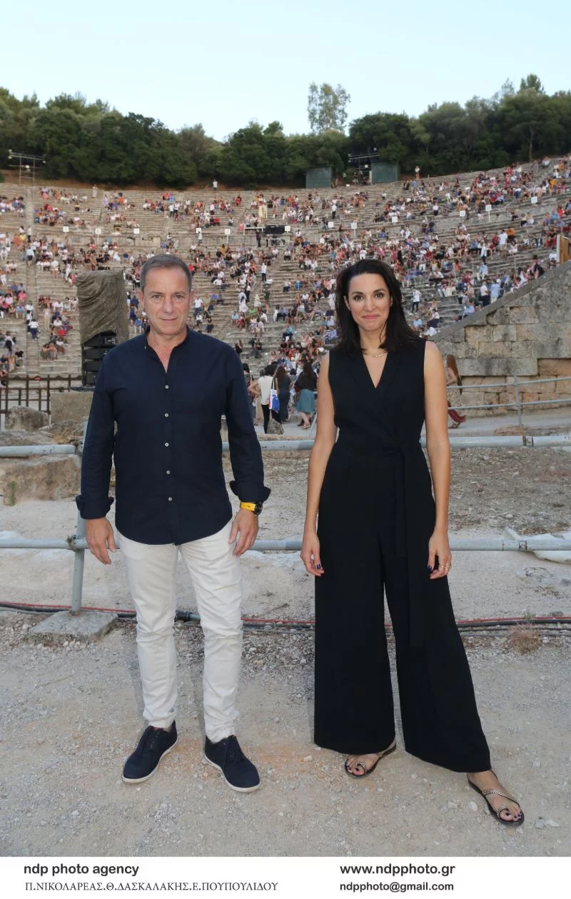 Δημήτρης Λιγνάδης, Κατερίνα Ευαγγελάτου