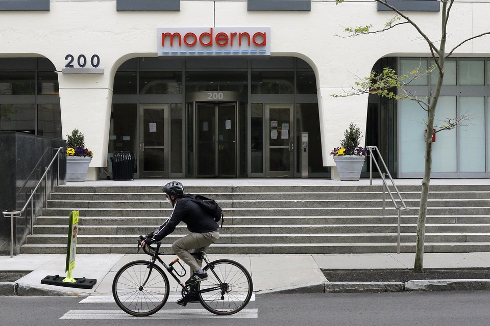 Τα κεντρικά της Moderna στο Κέιμπριτζ της Μασαχουσέτης