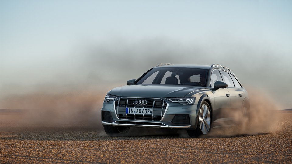 Το νέο Audi A6 Allroad διατηρεί και μια πιο «περιπετειώδη» εμφάνιση από τις υπόλοιπες εκδόσεις του A6 Avant