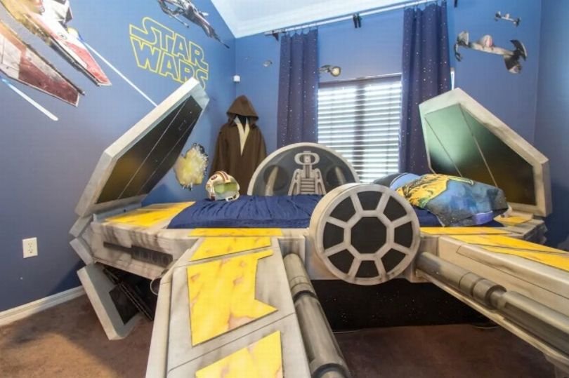 Ένα από τα δωμάτια Star Wars