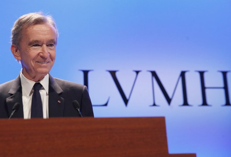 Ο CEO της LVMH Μπερνάρ Αρνό.