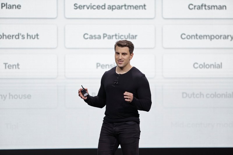 Ο CEO της Airbnb, Μπράιαν Τσέσκι / Φωτογραφία αρχείου: ΑΡ