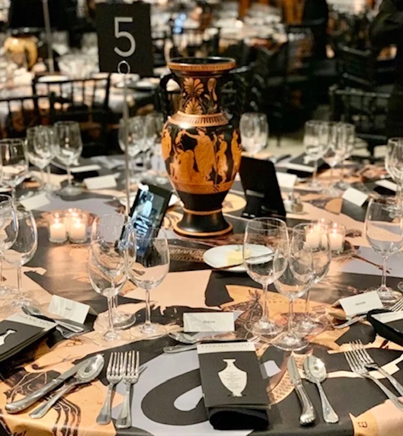 Χαρακτηριστική εικόνα από τις ροτόντες του γκαλά