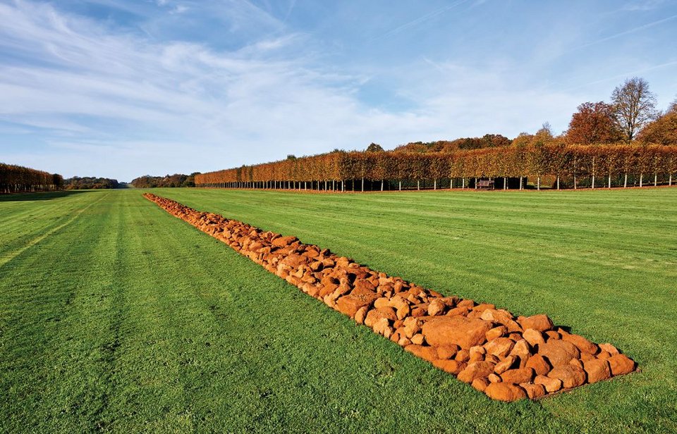 Eργο του Richard Long στο Νόρφλοκ