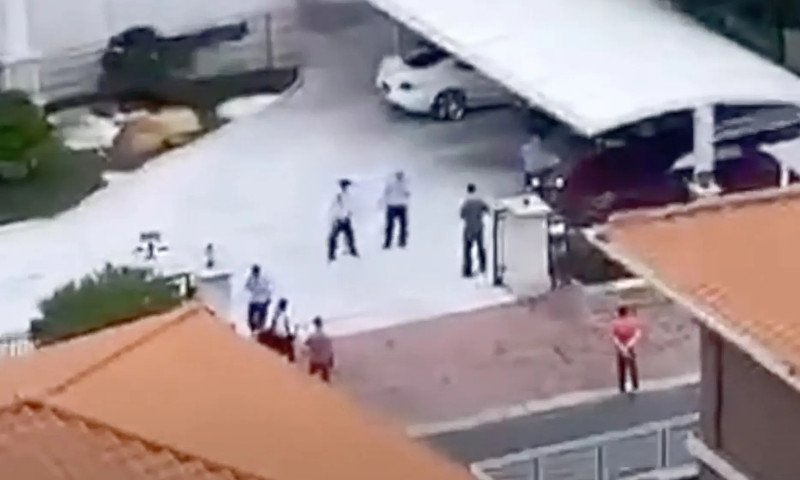 Στιγμιότυπο από την επιχείρηση διάσωσης του Κινέζου δισεκατομμυριούχου