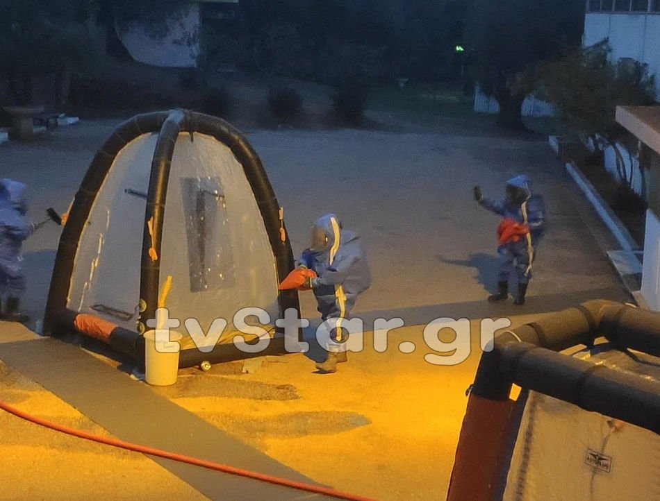 Οι άνδρες της ΕΜΑΚ ακολούθησαν την προβλεπόμενη διαδικασία για τον ύποπτο φάκελο