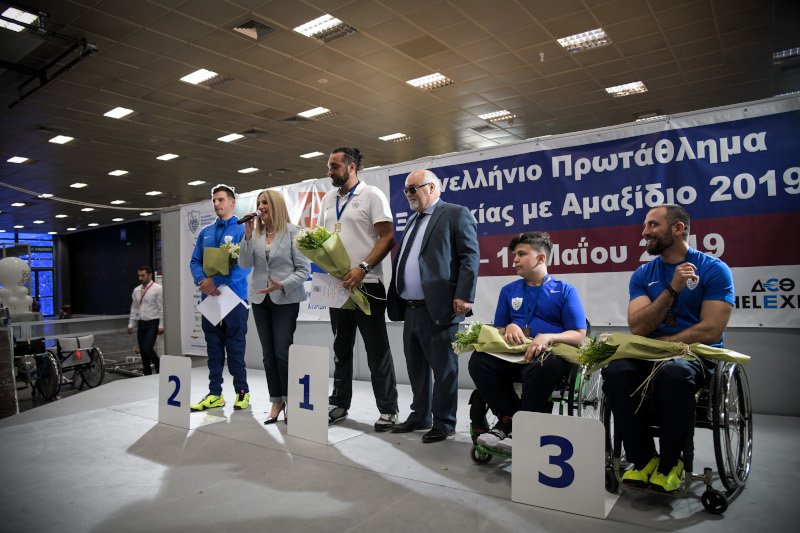 Φωφη Γεννηματά στο πρωτάθλημα ξιφασκίας