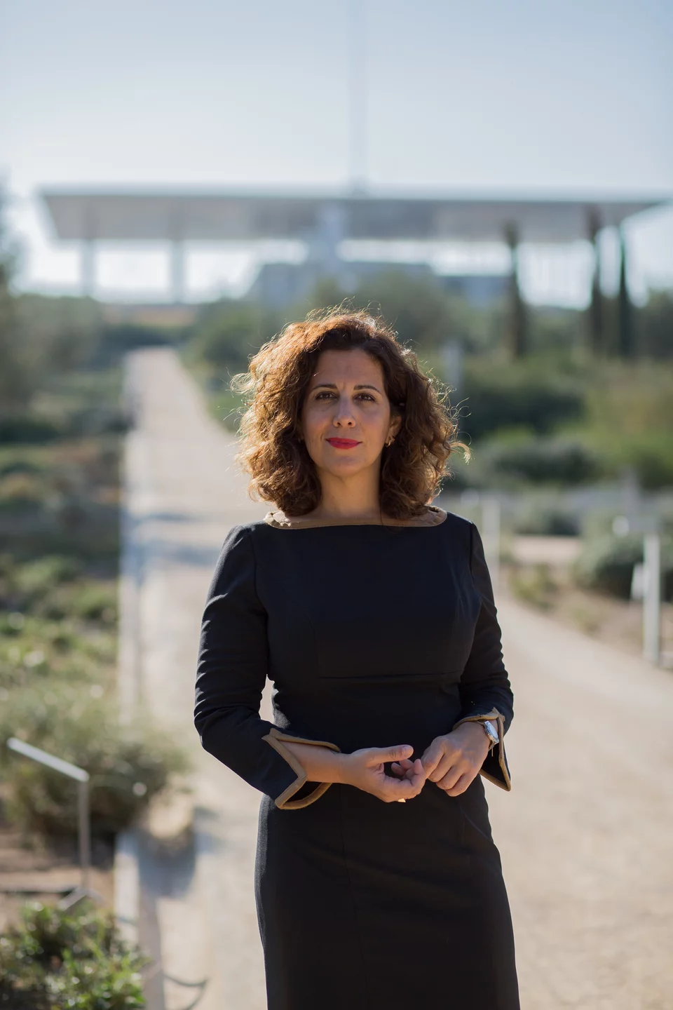 Η Γαβριέλλα Τριανταφύλλη Διευθύντρια Προγραμματισμού και Παραγωγής του ΚΠΙΣΝ / Φωτογραφία Ευτυχία Βλάχου