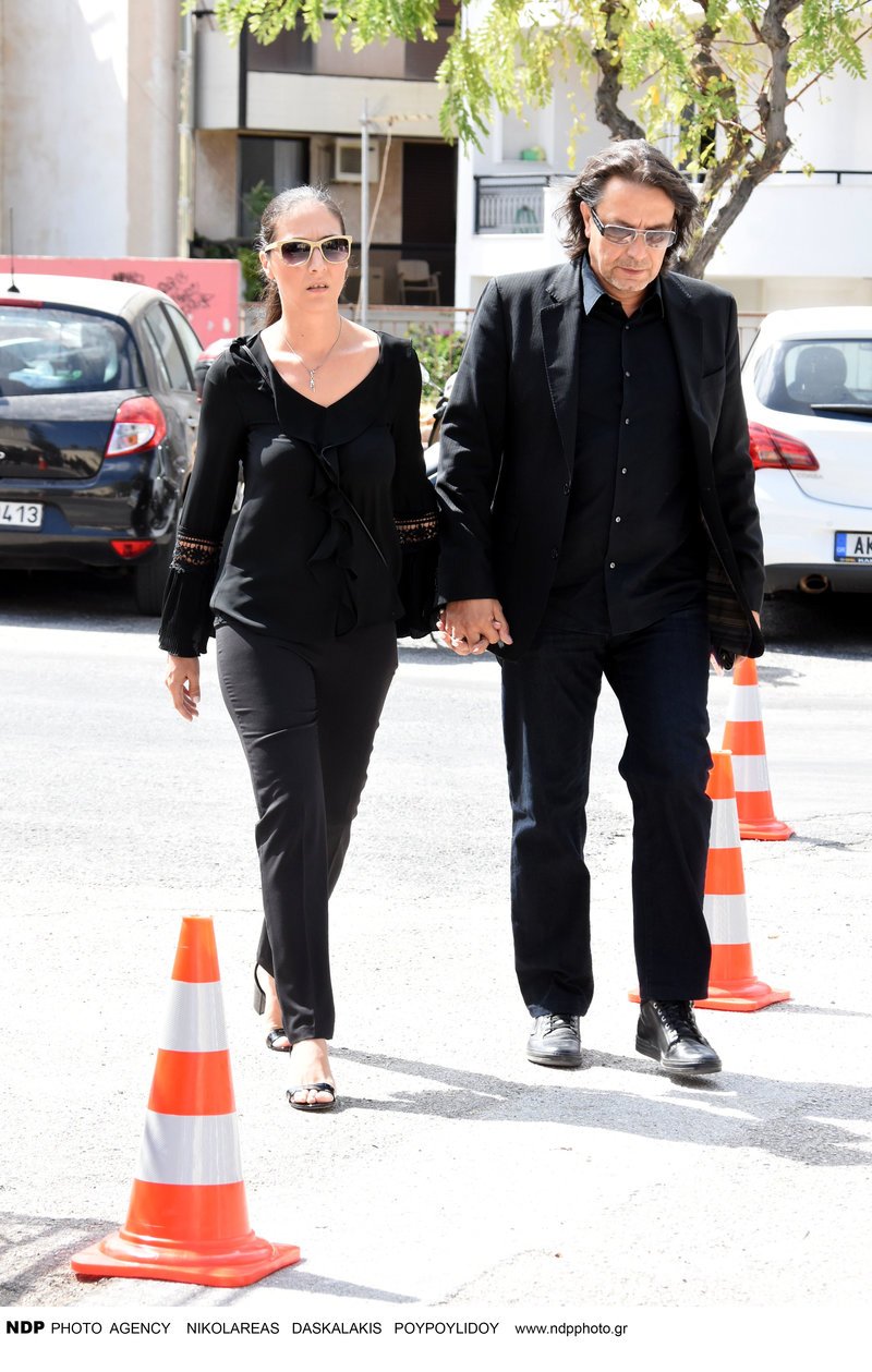 Γιάννης Κότσιρας με την σύζυγό του