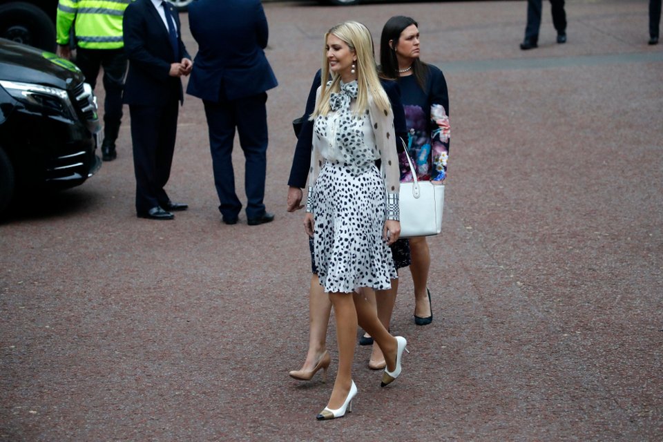 Η Burberry εμφάνιση της Ιβάνκα Τραμπ