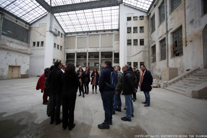 Η ξενάγηση πραγματοποιήθηκε στο πλαίσιο του Open House