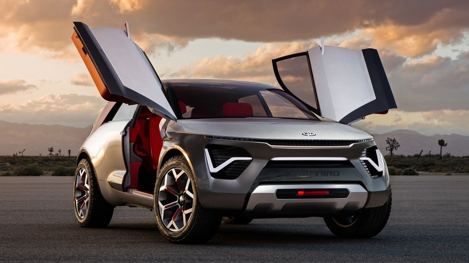 Οι πόρτες στο Kia HabaNiro ανοίγουν όπως στα supercars