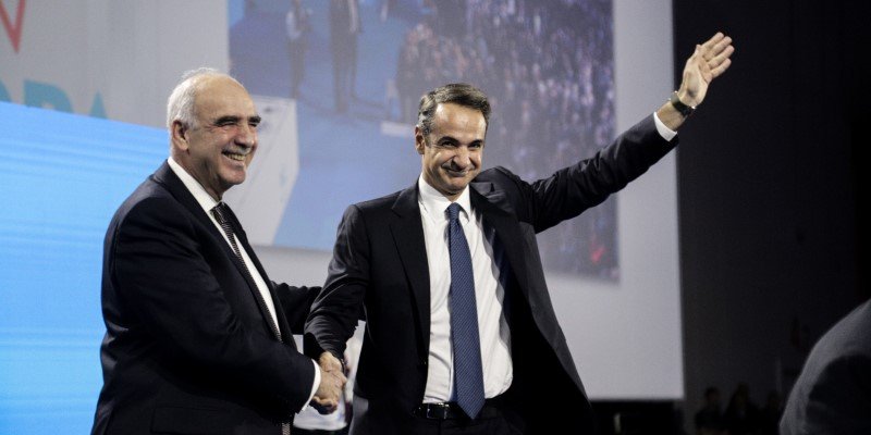 Κυριάκος Μητσοτάκης και Ευάγγελος Μεϊμαράκης