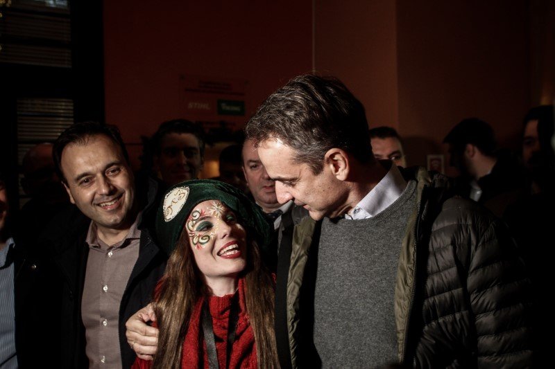 Επίσκεψη του Κυριάκου Μητσοτάκη στον Μύλο των Ξωτικών στα Τρίκαλα -Φωτογραφία: EUROKINISSI/ΘΑΝΑΣΗΣ ΚΑΛΛΙΑΡΑΣ
