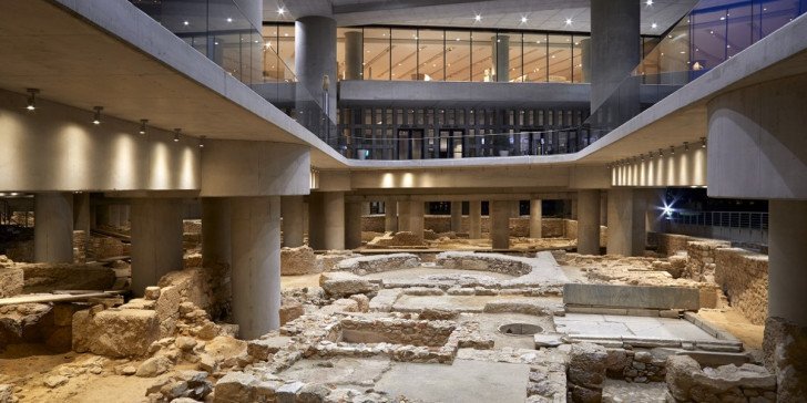 Ξενάγηση στο υπόγειο του Μουσείου Ακρόπολης