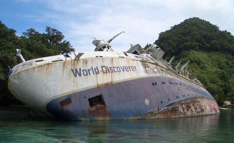 Το δανέζικο κρουαζιερόπλοιο World Discoverer / Φωτογραφία αρχείου: Wikimedia