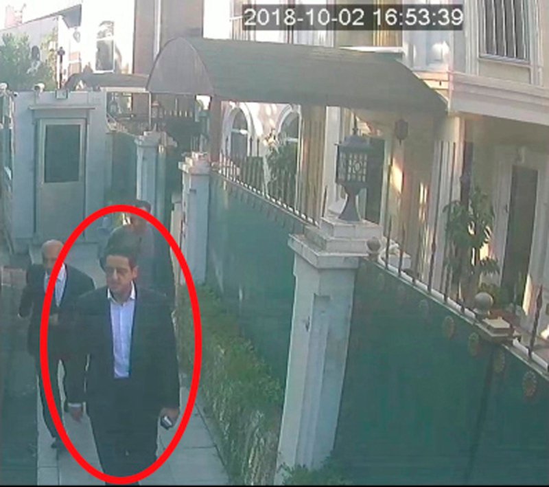 Ο επικεφαλής της ομάδας των εκτελεστών του Κασόγκι, Μαχέρ Αμπντουλαζίζ Μουτρέμπ.