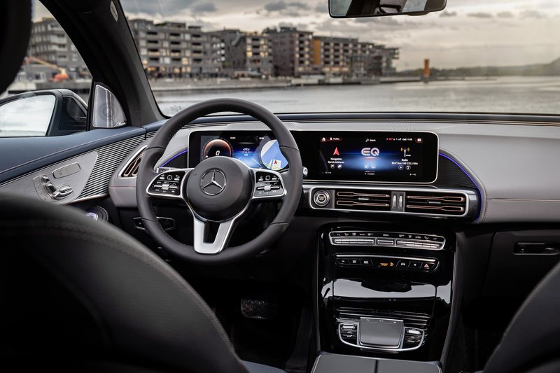Γερμανικές πινελιές στο εσωτερικό της Mercedes EQC
