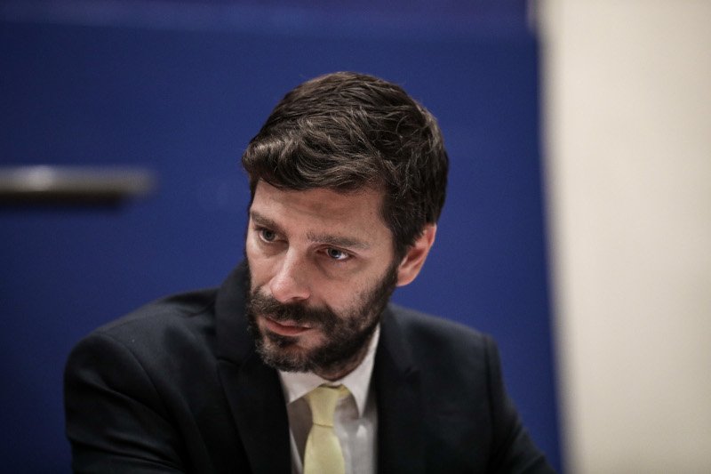 O Nικόλας Γιατρομανωλάκης γενικός γραμματέας σύγχρονου πολιτισμού/ Φωτογραφία Στέλιος Μισινας Eurokinissi
