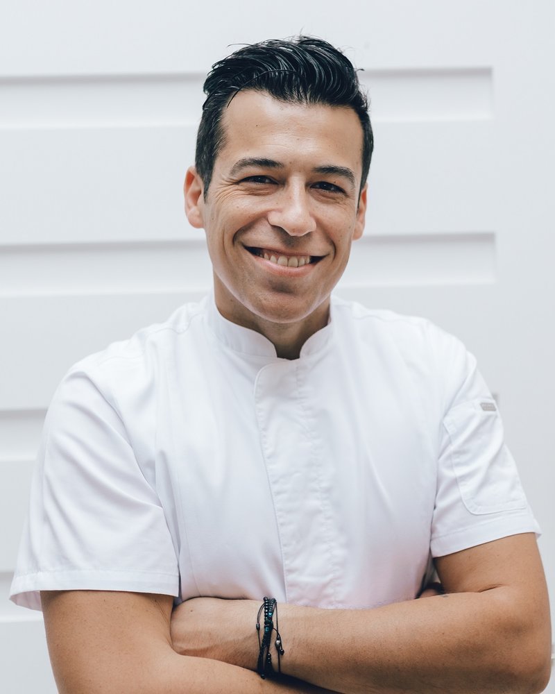 Ο pastry chef, Νικόλας Στράγγας