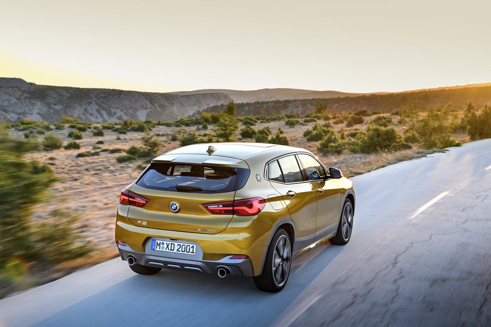 Η BMW X2 έχει ξεκάθαρα σπορ φιλοδοξίες