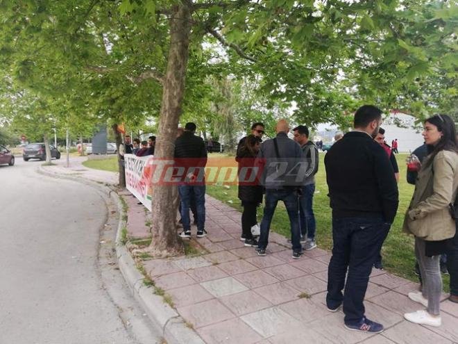 Διαμαρτυρία με πανό