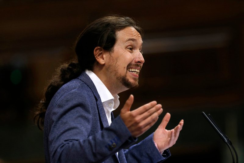 O ηγέτης των αριστερών Podemos, Πάμπλο Ιγκλέσιας.