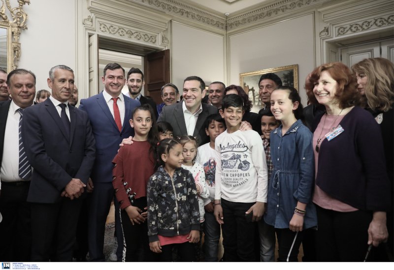 Εκπρόσωποι Ρομά στο Μαξίμου