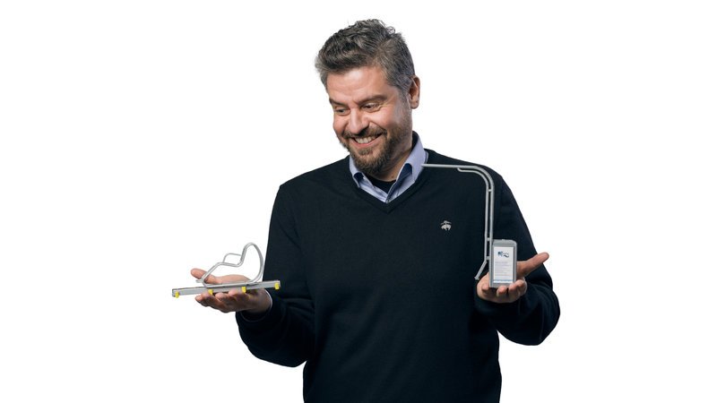 Ο Ιγνάτιος Φωτίου, Διευθυντής της ΤΟΒΕΑ και ένας από τους εφευρέτες του SEATRAC.