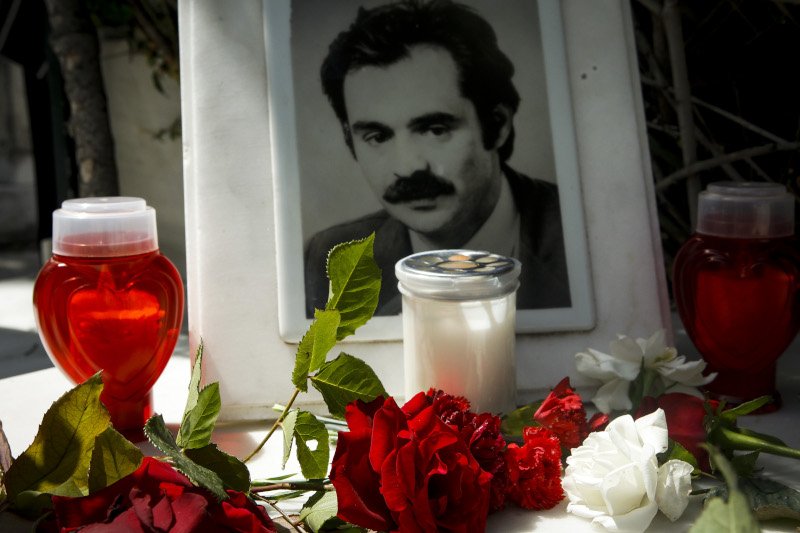 Ο τάφος του Αλέκου Παναγούλη