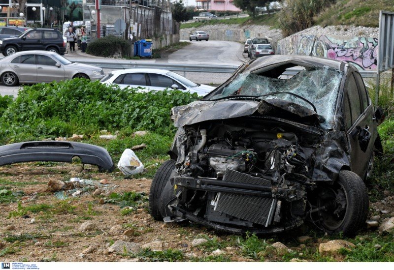 Θανατηφόρο τροχαίο με έναν νεκρό στην Κόρινθο -Φωτογραφία: Intimenews/ΨΩΜΑΣ ΒΑΣΙΛΗΣ