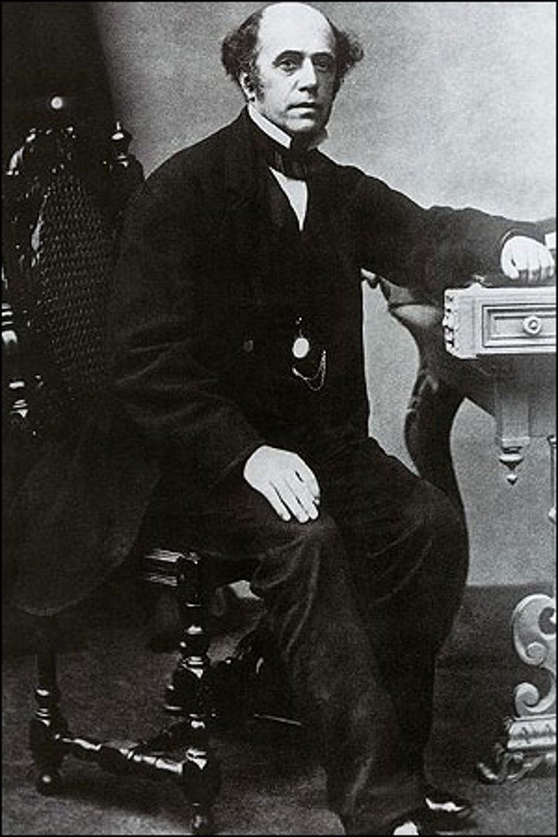 O Βρετανός επιχειρηματίας Τόμας Κουκ (1808-1892), ιδρυτής του ομώνυμου ταξιδιωτικού πρακτορείου.