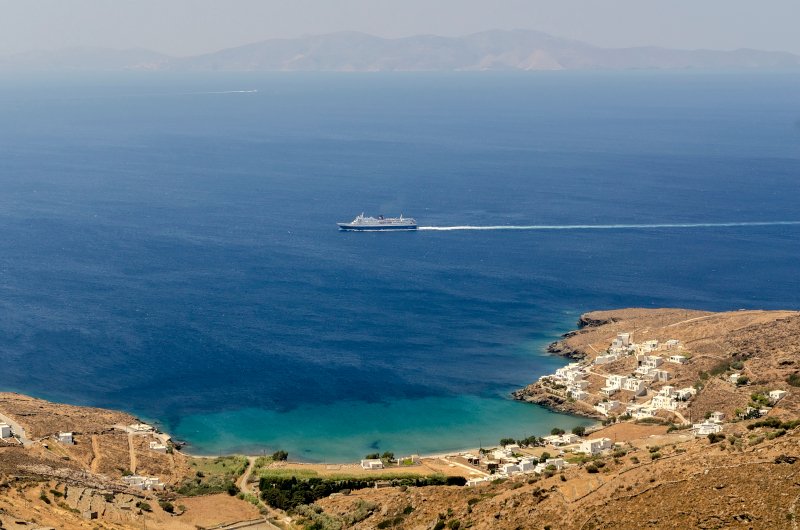 Το χωριό Καρδιανή στην Τήνο