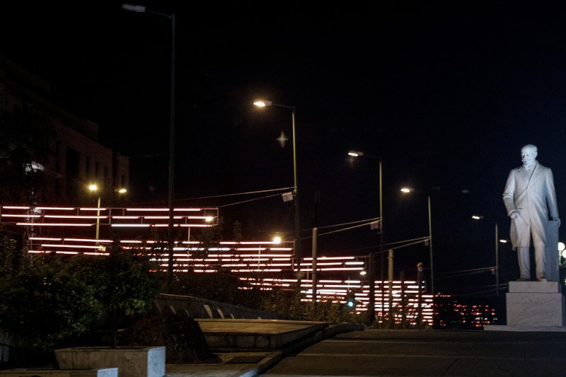 H όψη της Βασ. Σοφίας τα Χριστούγεννα / Εurokinissi Γιώργος Κονταρίνης