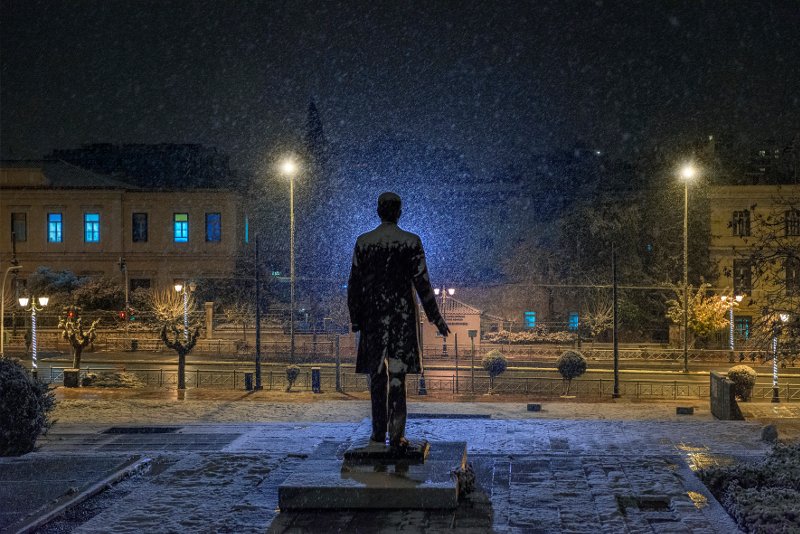 Venizelos, 2017 Digital Inkjet Archival Print Πάνος Κοκκινιάς | Stock Images | Έργο στην Πόλη 2019 Ευγενική παραχώρηση του ΝΕΟΝ και του καλλιτέχνη © Πάνος Κοκκινιάς