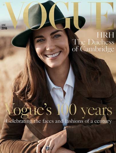 Το εξώφυλλο της Vogue με την Κέιτ Μίντλετον